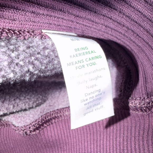 Aerie Tres Chic size M Women's Purple Sweater - Picture 3 of 6
